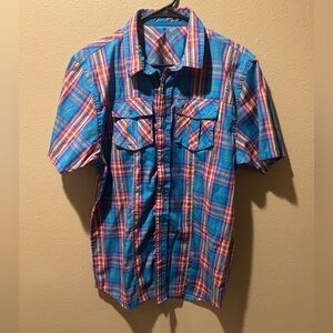 Men’s Plaid Pelle Pelle‎ button down
